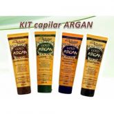 Gold Argan (kit 4 Itens ) Cond,shampoo, M.capilar, Leave- In